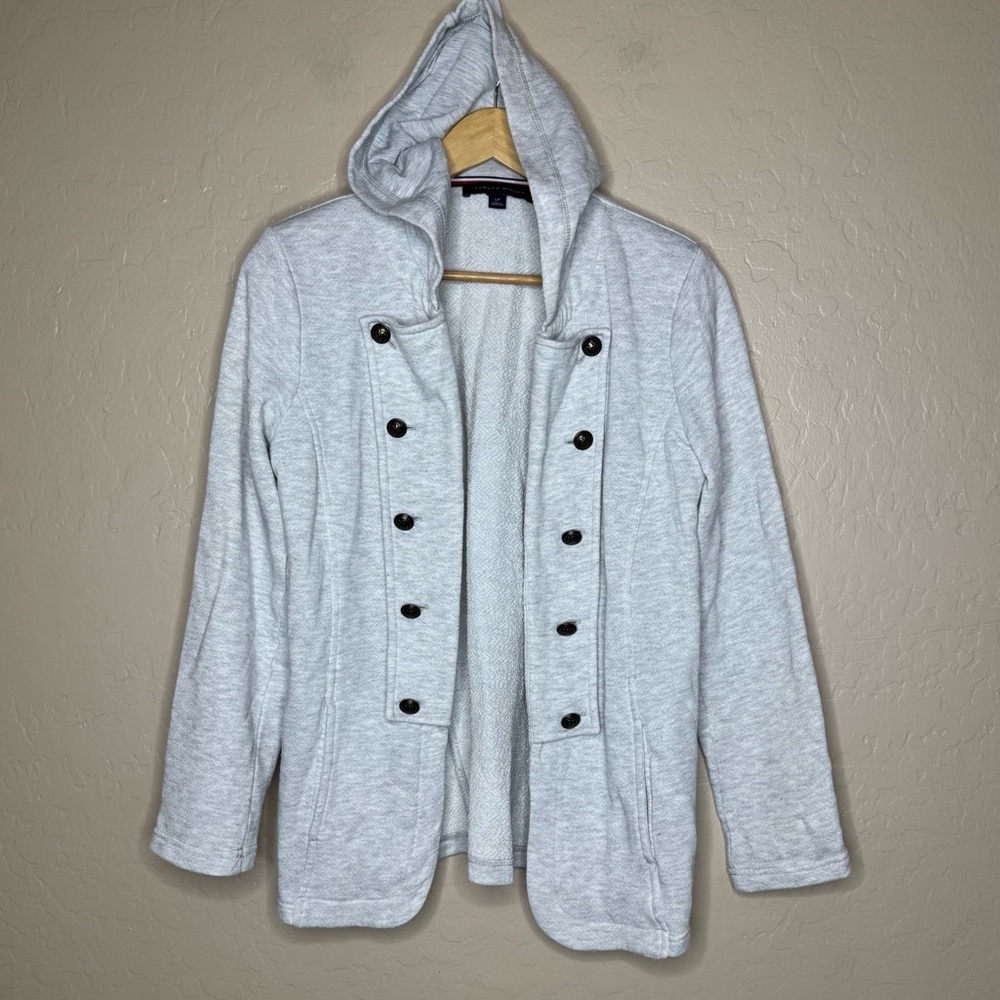 Tommy Hilfiger Casual Grey Band Jacket